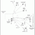 XL883N 4LE2 IRON 883 (2022) WIRING HARNESS, MAIN, KEYLESS, NON-ABS (3 OF 4)