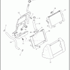FLTRX 1KHC ROAD GLIDE (2022) COOLANT DISTRIBUTION - AIR-COOLED