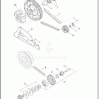 FLHTP 1FMP POLICE ELECTRA GLIDE (2025) BELT, CHAIN AND SPROCKETS