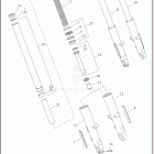 FLTRX 1KHC ROAD GLIDE (2022) FORK, FRONT