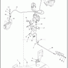 FLRT 1MCP FREEWHEELER (2023) BRAKE LINES AND MODULE, REAR - ABS