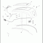 FLHXST 1ABL STREET GLIDE SPECIAL ST (2022) CONSOLE, FUEL TANK - FLHXS, FLTRXS, FLHXST AND FLT...