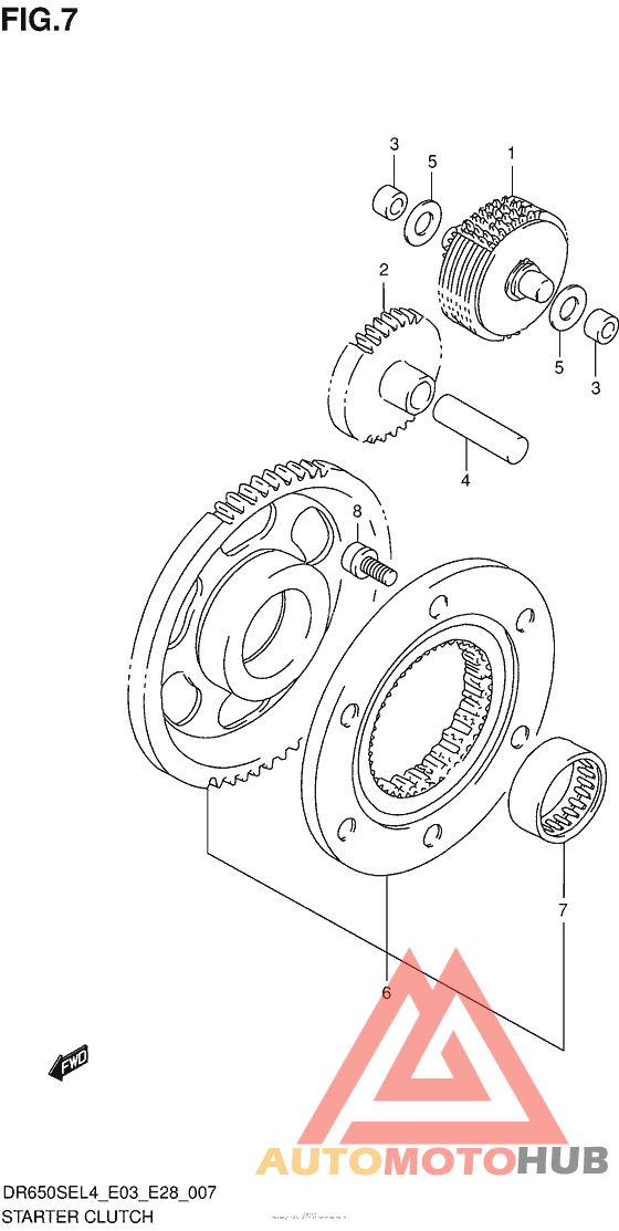 Муфта стартера