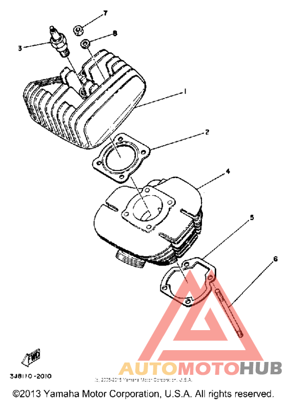 Cylinder head - cylinder