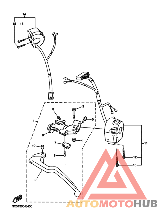 Interruptor  manillar&palanc