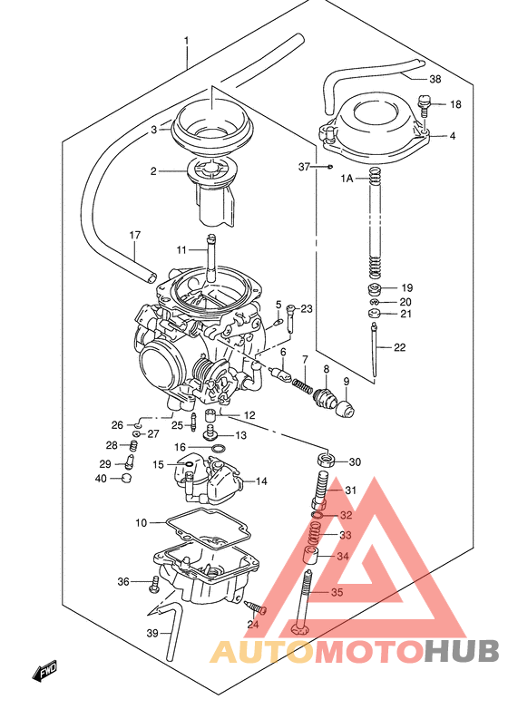Carburetor assy