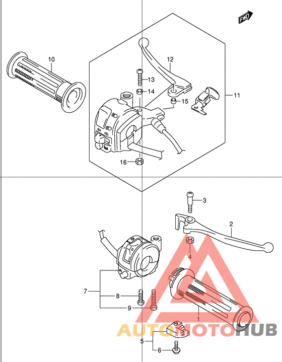 Рулевой рычаг