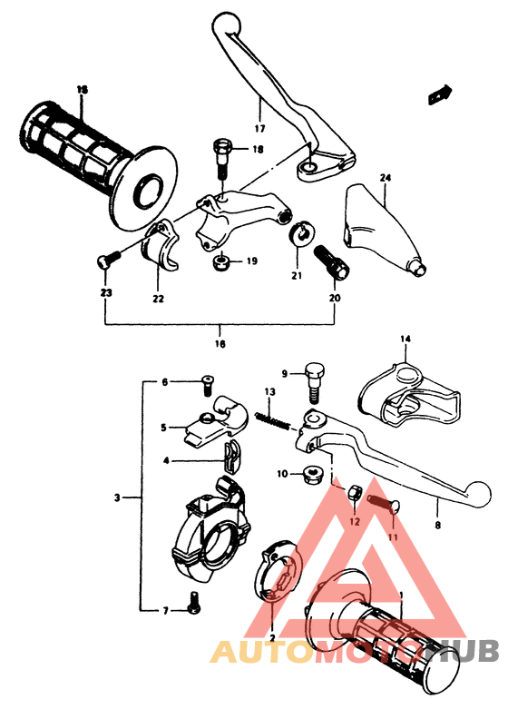 Рулевой рычаг