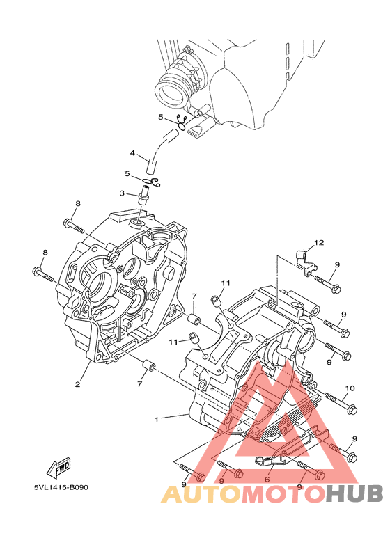 Картер двигателя