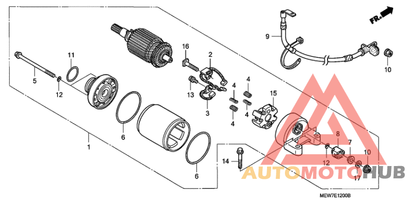 Стартерный мотор