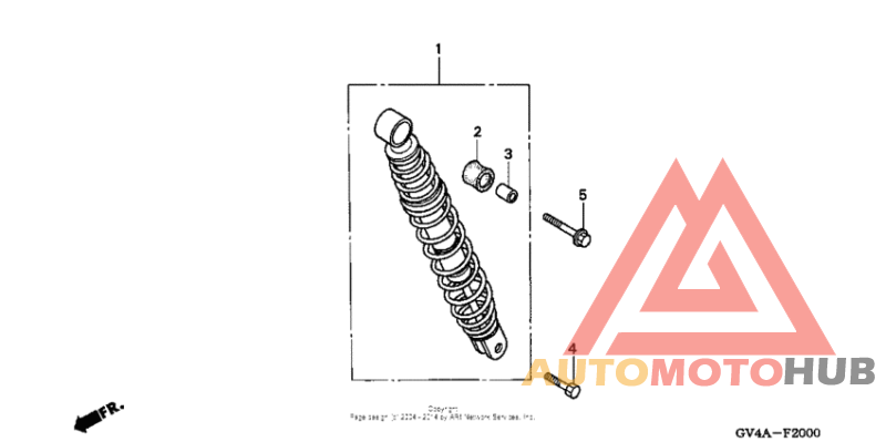 Задние амортизаторы