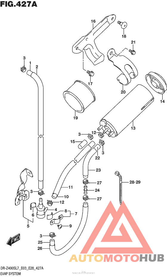 Evap System (Dr-Z400Sl7 E33)