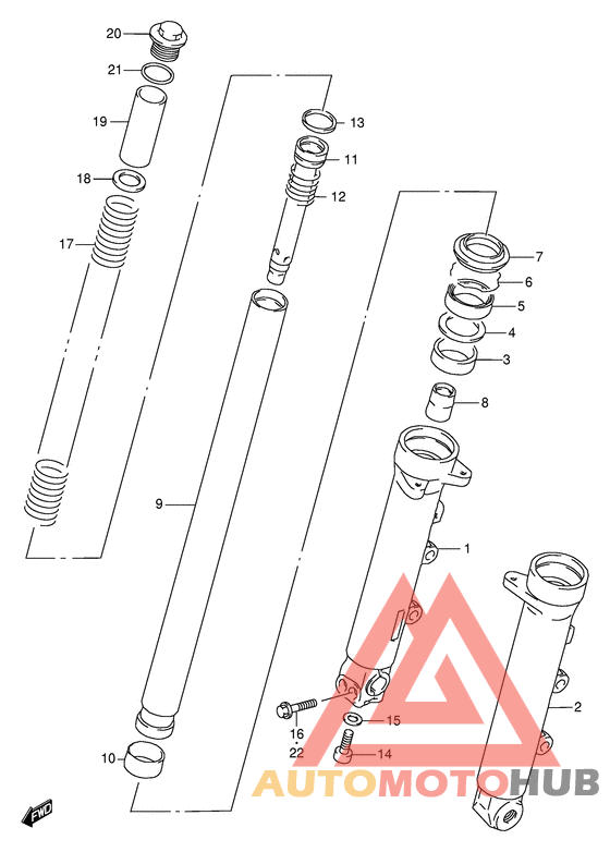 Передняя вилка
