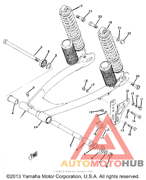 Rear arm - rear cushion