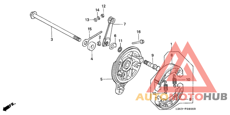 Задний тормоз