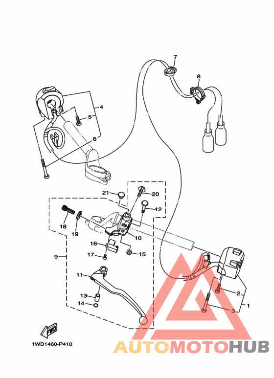 Handle switch & lever