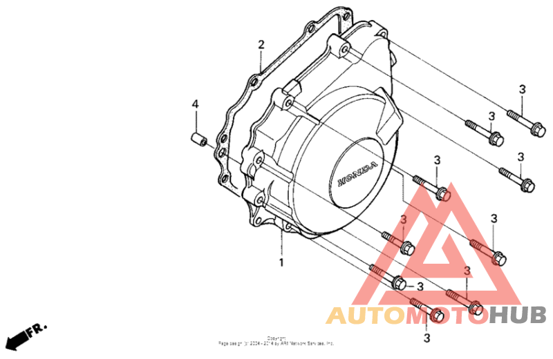 Крышка генератора