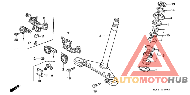 Траверса нижняя