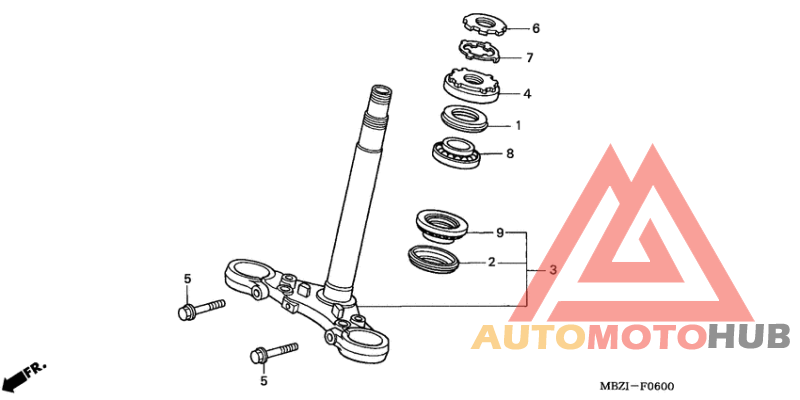 Траверса нижняя