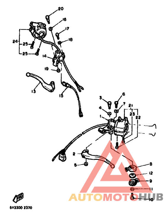 Handle switch. lever