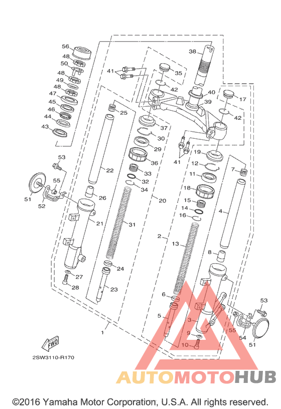 Передняя вилка