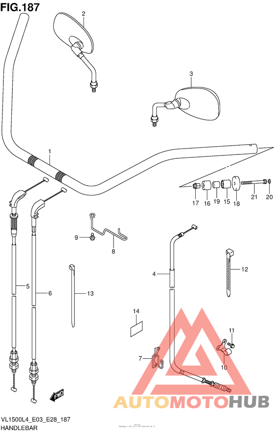 Handlebar (Vl1500L4 E33)