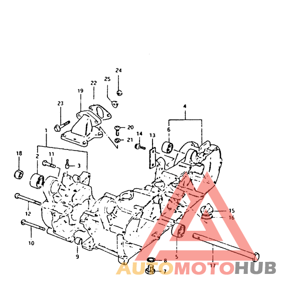 Картер двигателя
