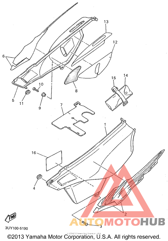 Боковые обтекатели