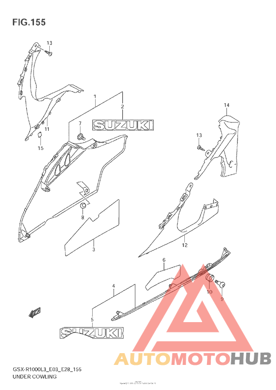 Under Cowling (Gsx-R1000L3 E03)