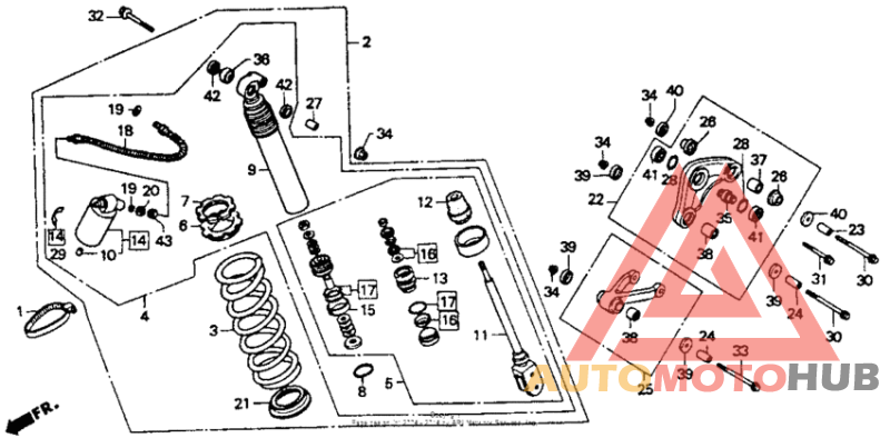 Shock absorber 92-95