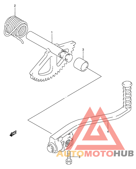 Ножной стартер