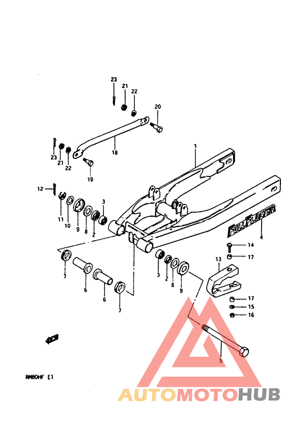 Маятник задний