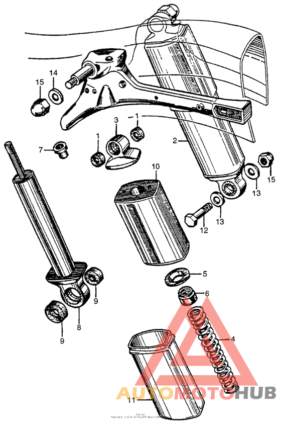 Задние амортизаторы