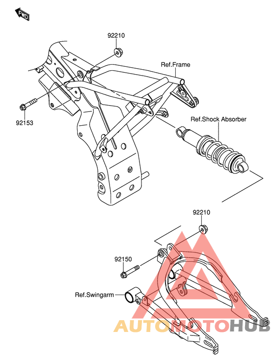 Suspension ignition coil
