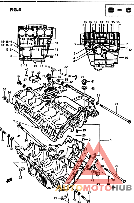 Картер двигателя
