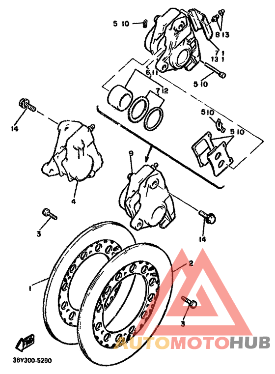 Передний суппорт