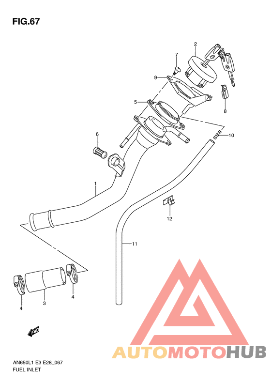 Fuel inlet