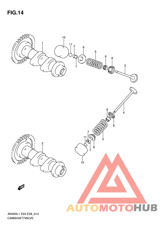 Распред вал/клапана