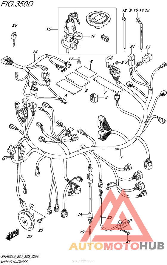 Wiring Harness (Sfv650Al5 E28)