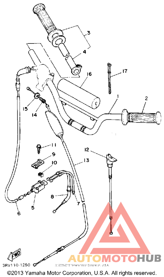 Руль -тросы