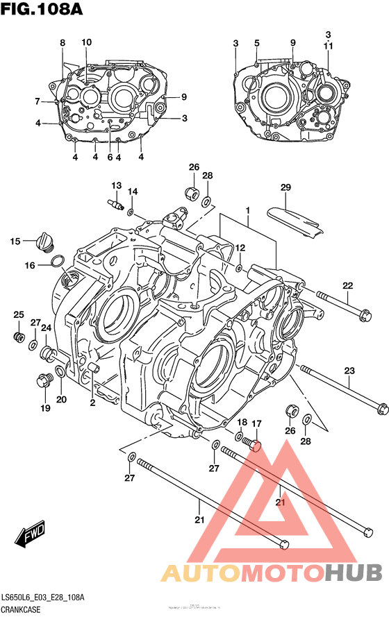 Картер двигателя