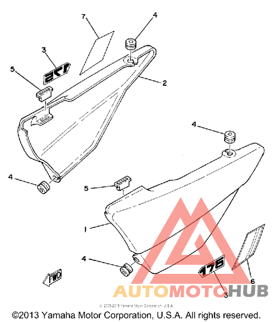 Боковые обтекатели