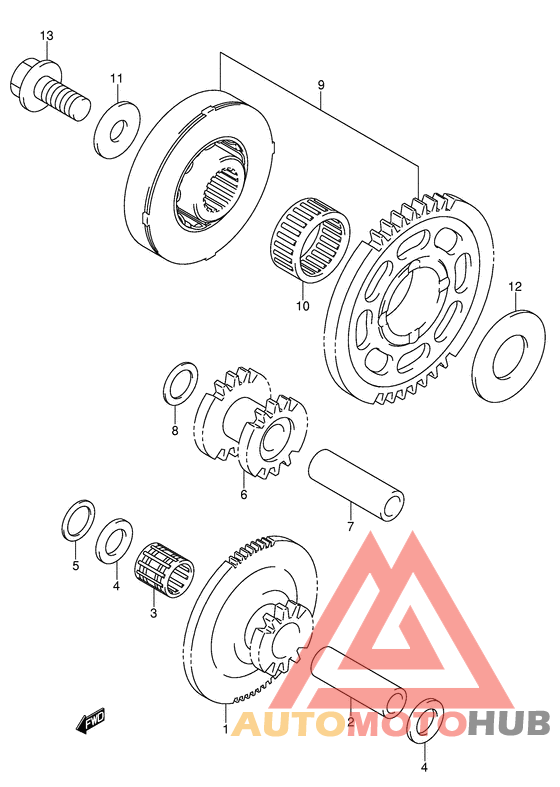 Муфта стартера