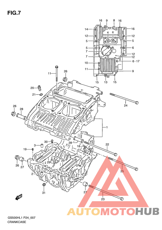 Картер двигателя