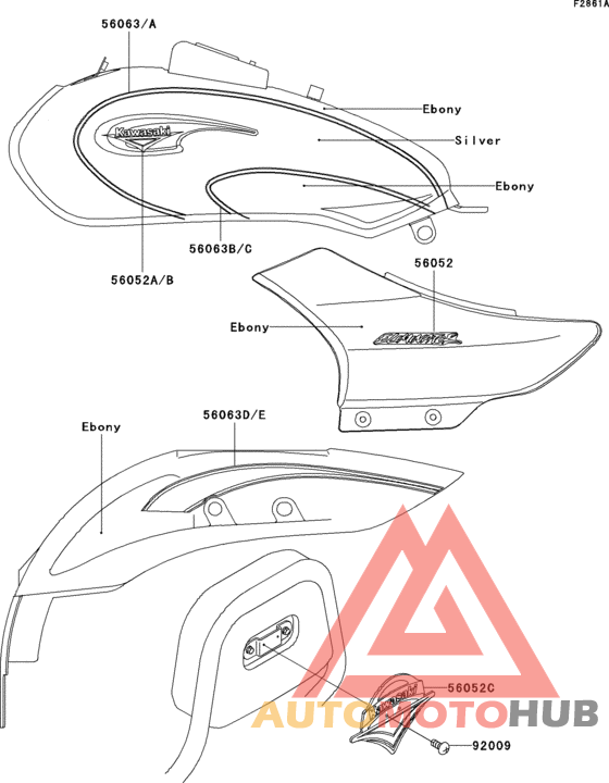 Decals(ebony/silver)