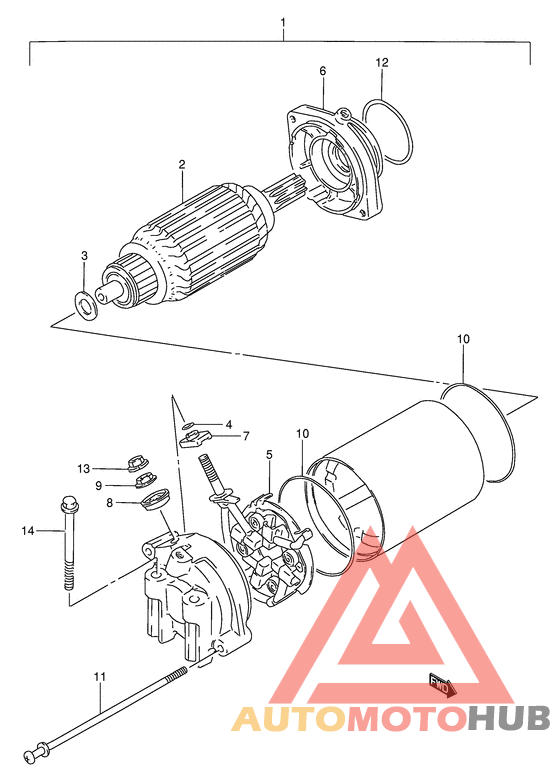 Стартерный мотор