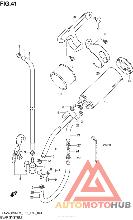 Evap System (Dr-Z400Sml3 E33)