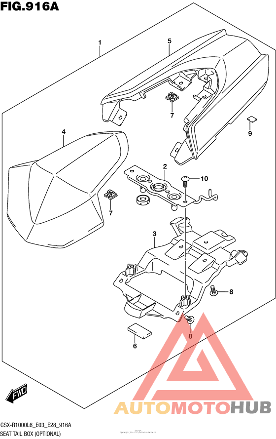 Seat Tail Box (Optional)