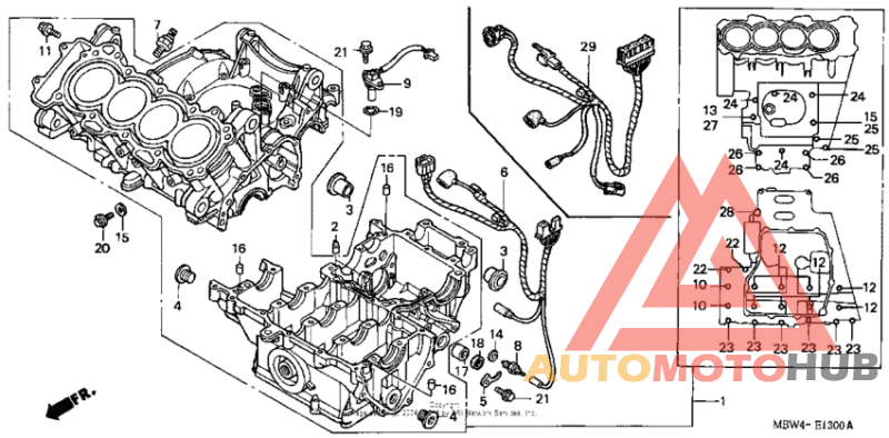 Картер двигателя