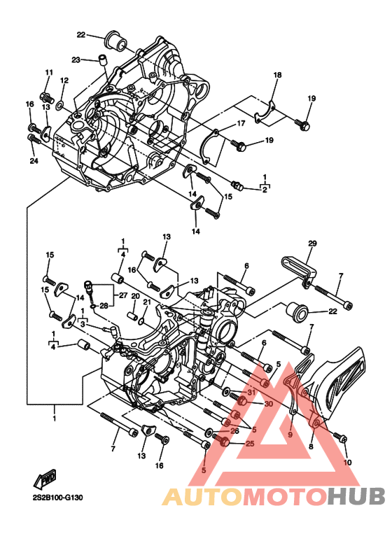 Картер двигателя